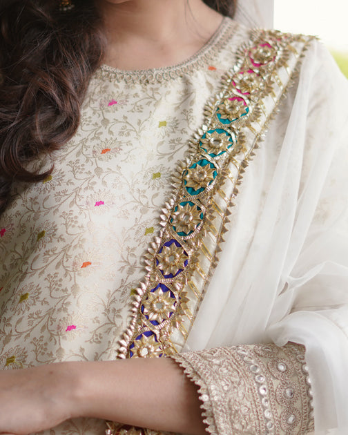 Zar | Formals Wear | Off White - Official Zar - Agha Fabrics UK