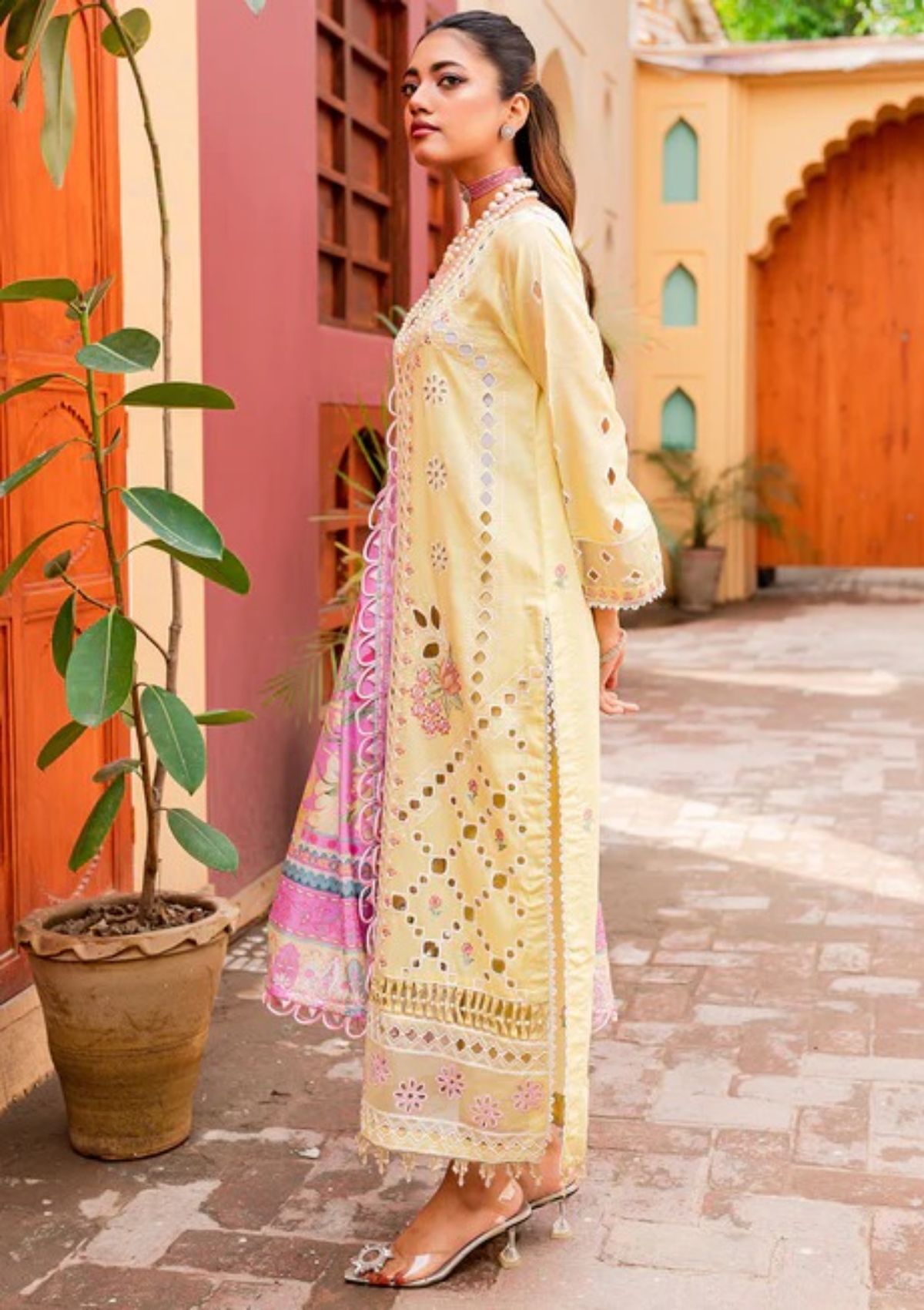 Lawn Collection - Parishay - Noor e Nazar - Eid - NNE#04