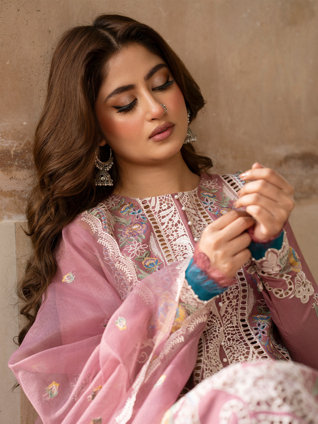 Binilyas | Dilbaro Embroidered Festive Lawn 24 | 407-B