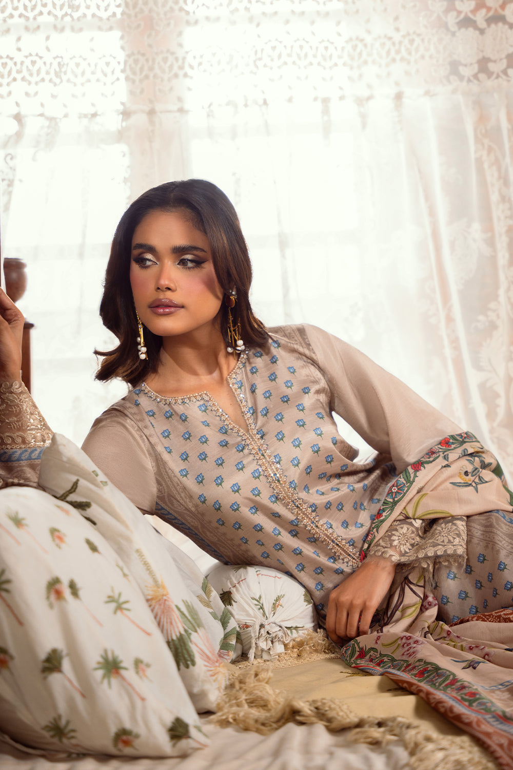 Saira Rizwan | Dahini Silk Pret | MERCINA - SRLP06-25