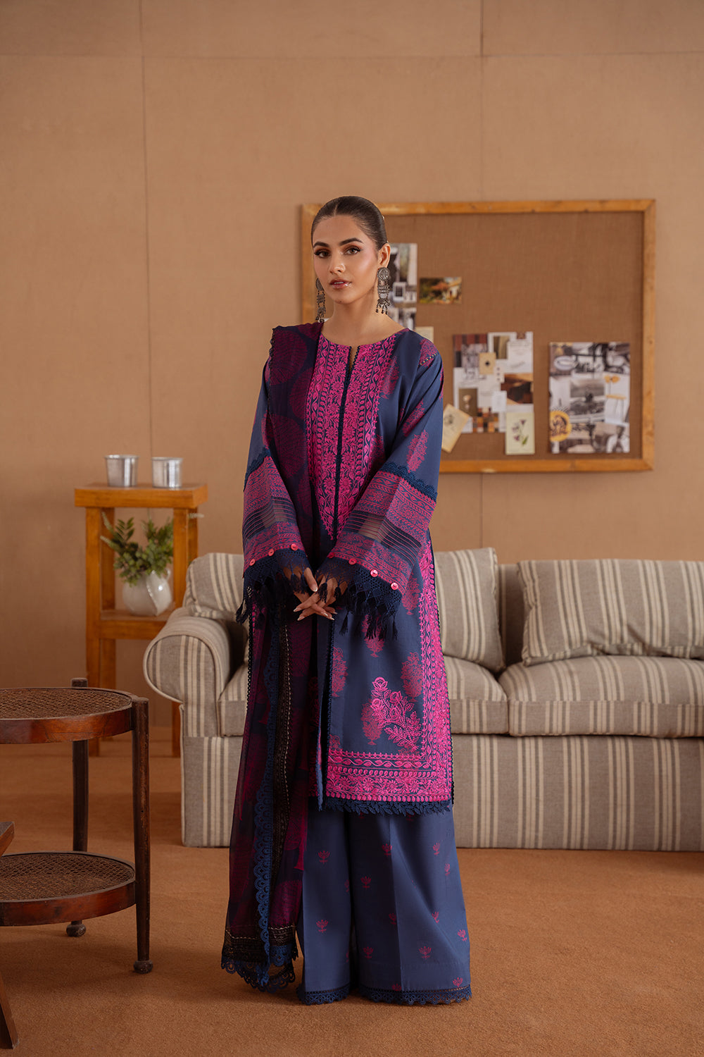 Saira Rizwan | Laanem Summer Lawn 25 | ELARA-B-SRL25-01