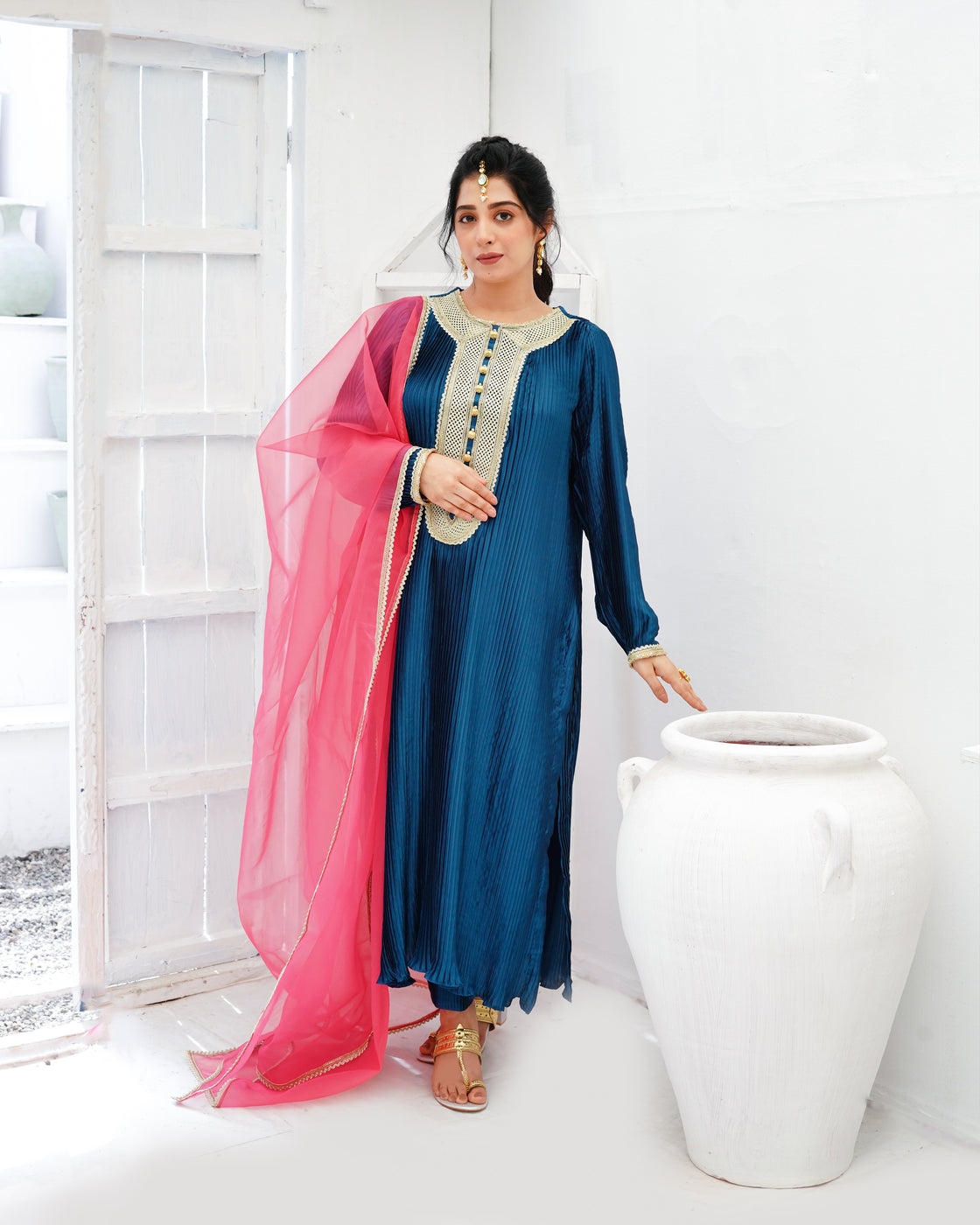 Zar | Formals Wear | Blue - Official Zar - Agha Fabrics UK