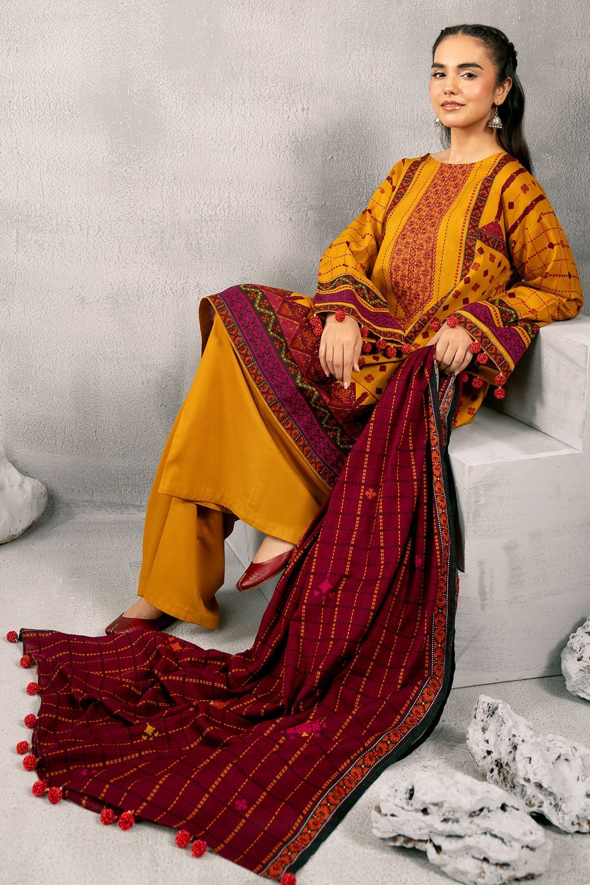 Kayseria | Winter Khaddar 24 | C6040-1