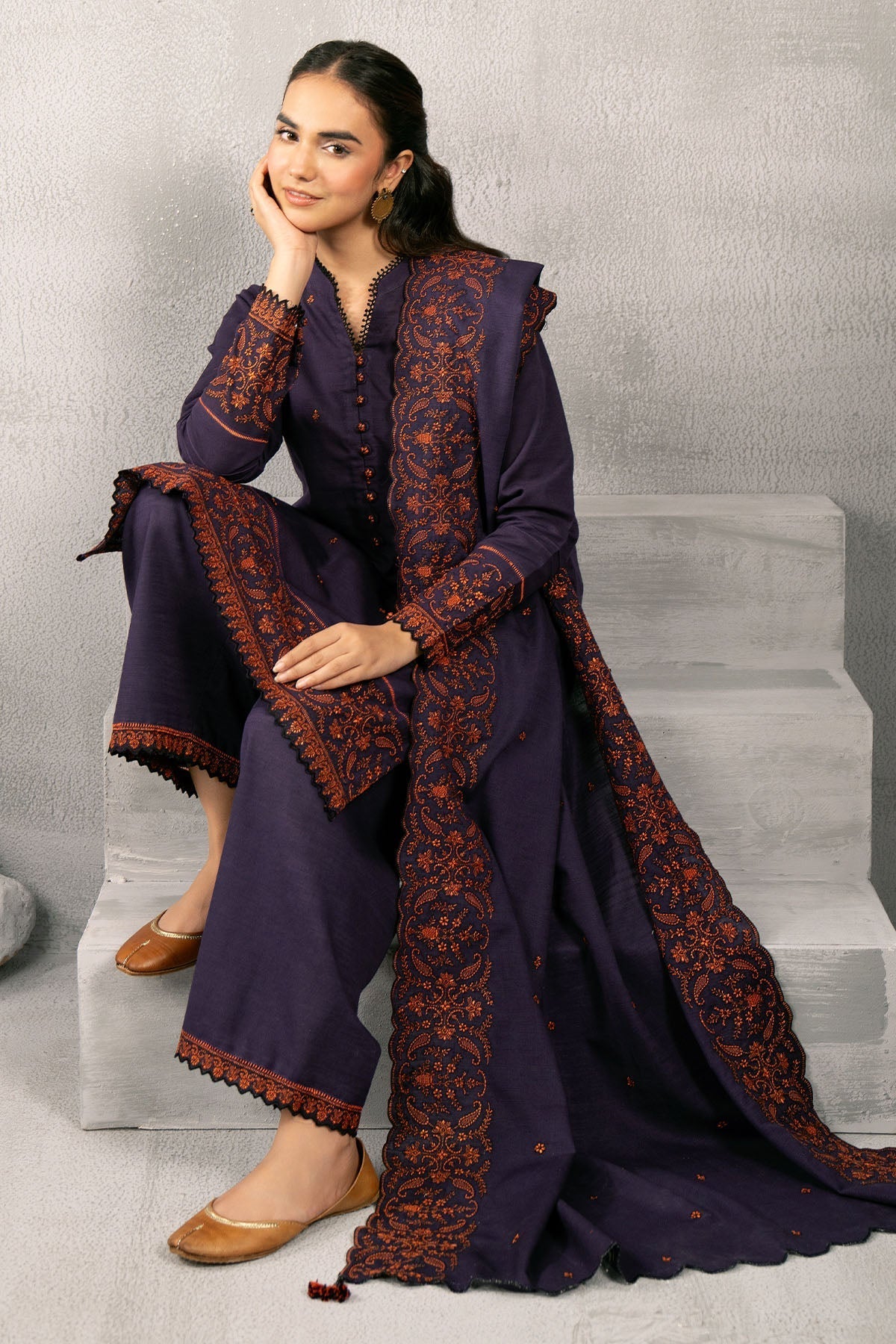 Kayseria | Winter Khaddar 24 | C6066-1