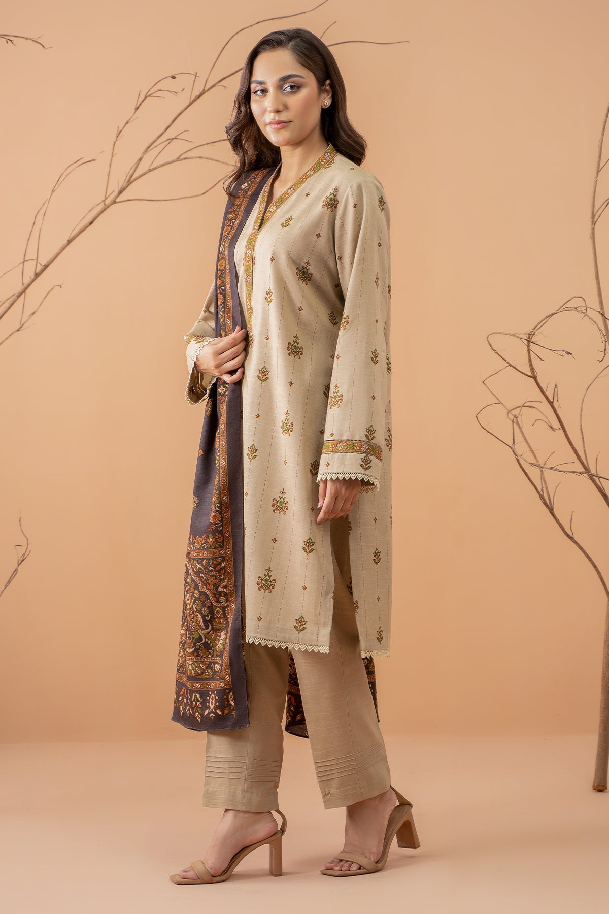 Kayseria | Winter Khaddar 24 | C6071-2