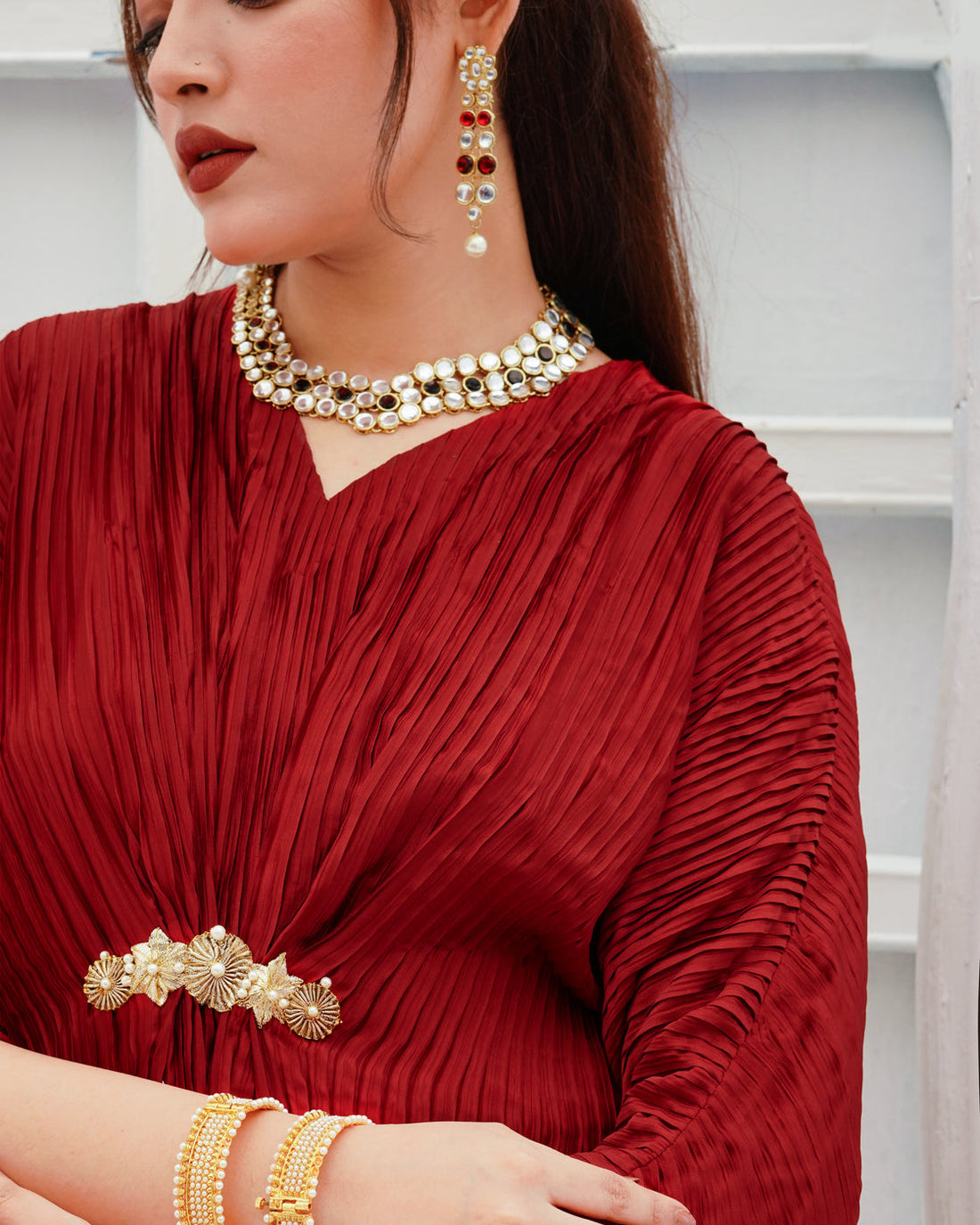 Zar | Formals Wear | Maroon - Official Zar - Agha Fabrics UK