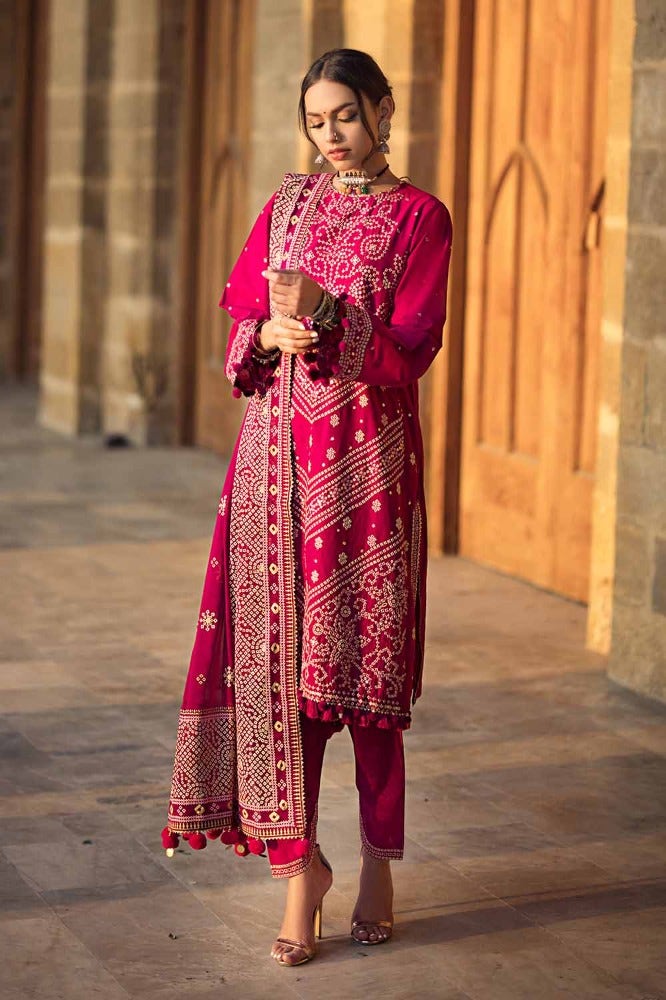 Gul Ahmed | Chunri Collection | BM-42005 - Official Gul Ahmed - Agha Fabrics UK