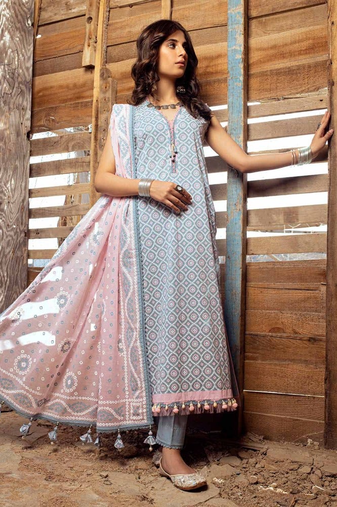 Gul Ahmed | Chunri Collection | CL-42008 A - Official Gul Ahmed - Agha Fabrics UK