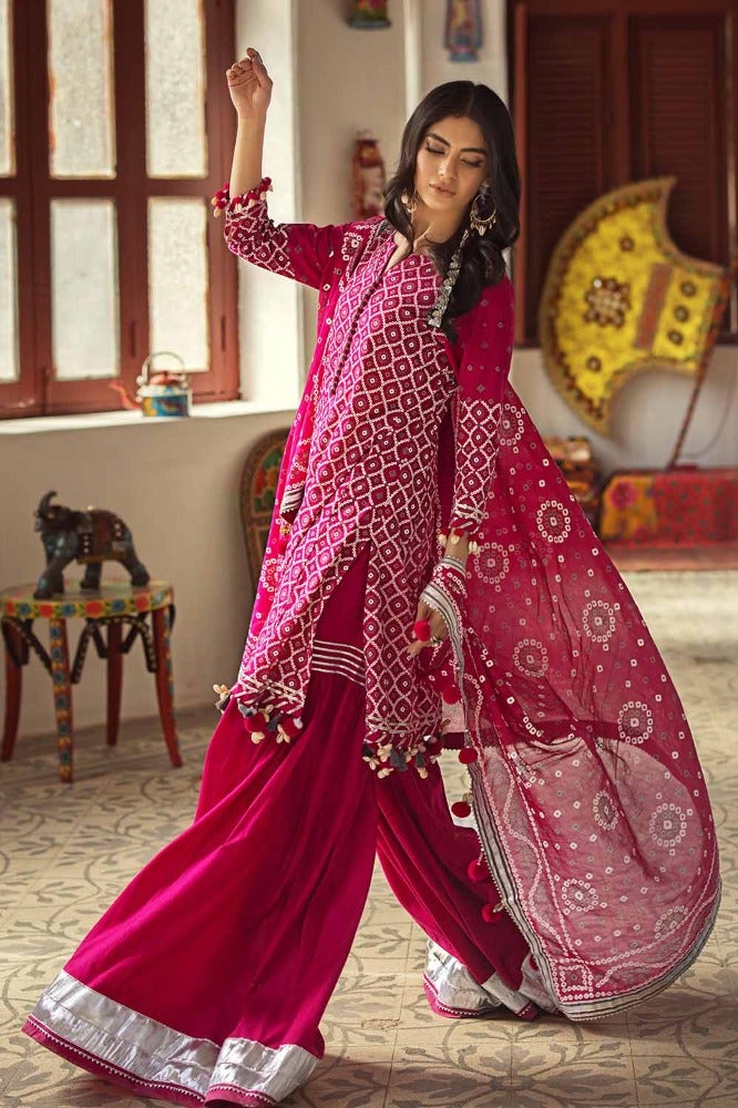 Gul Ahmed | Chunri Collection | CL-42008 B - Official Gul Ahmed - Agha Fabrics UK