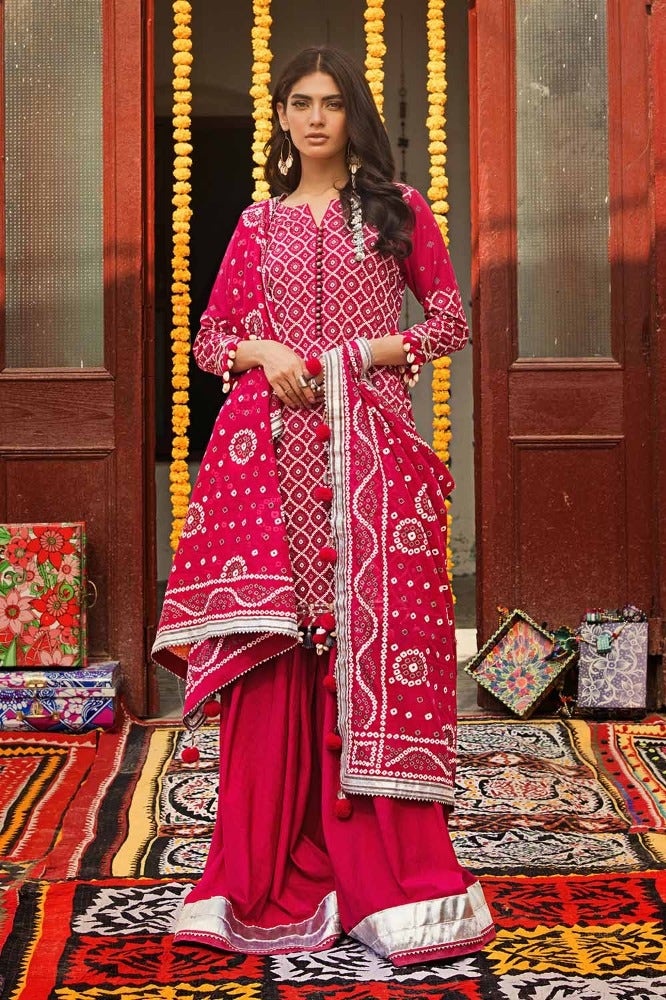 Gul Ahmed | Chunri Collection | CL-42008 B - Official Gul Ahmed - Agha Fabrics UK