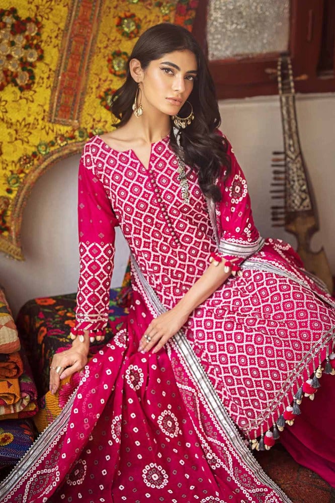 Gul Ahmed | Chunri Collection | CL-42008 B - Official Gul Ahmed - Agha Fabrics UK