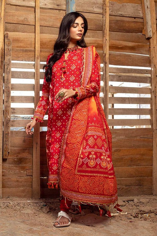 Gul Ahmed | Chunri Collection | CL-42004 A - Official Gul Ahmed - Agha Fabrics UK