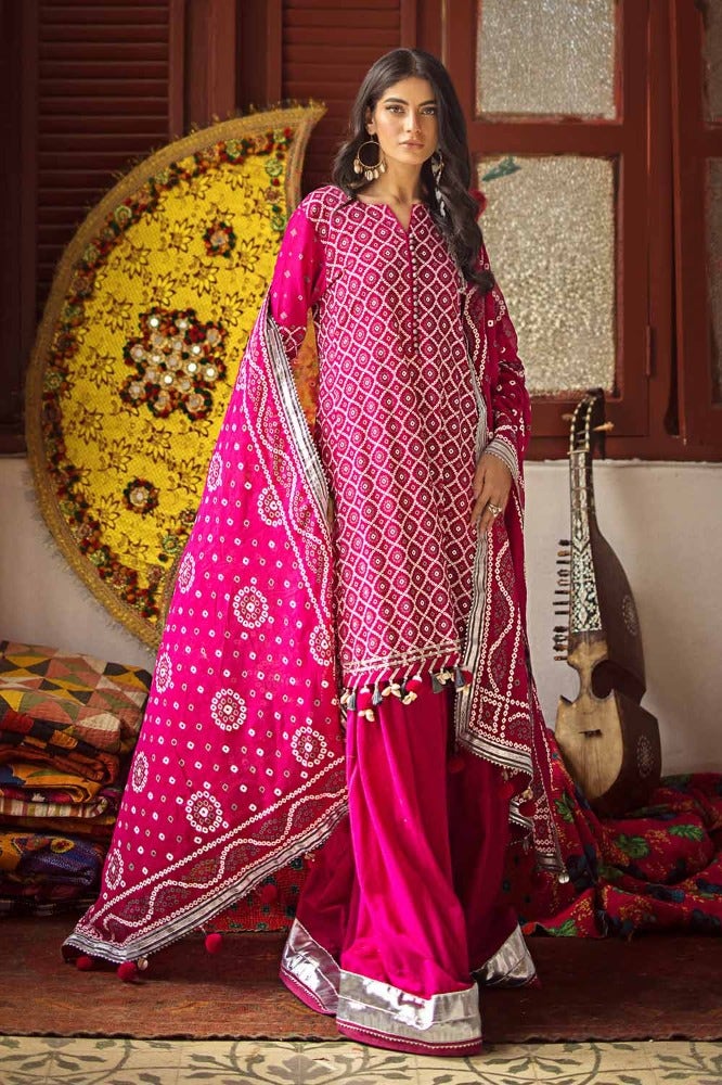 Gul Ahmed | Chunri Collection | CL-42008 B - Official Gul Ahmed - Agha Fabrics UK