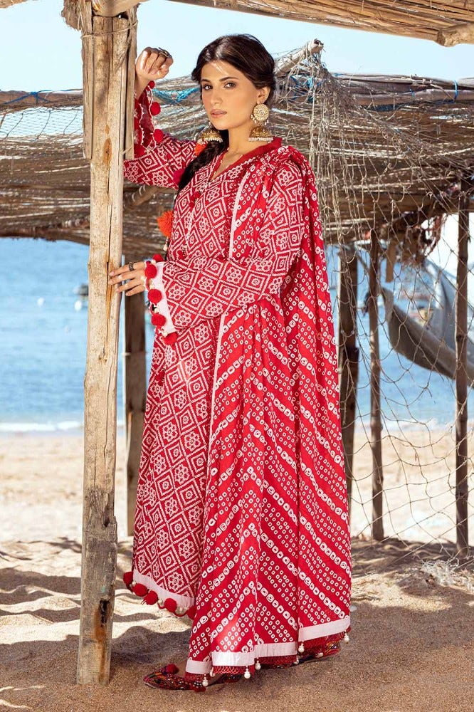 Gul Ahmed | Chunri Collection | CL-42010 A - Official Gul Ahmed - Agha Fabrics UK