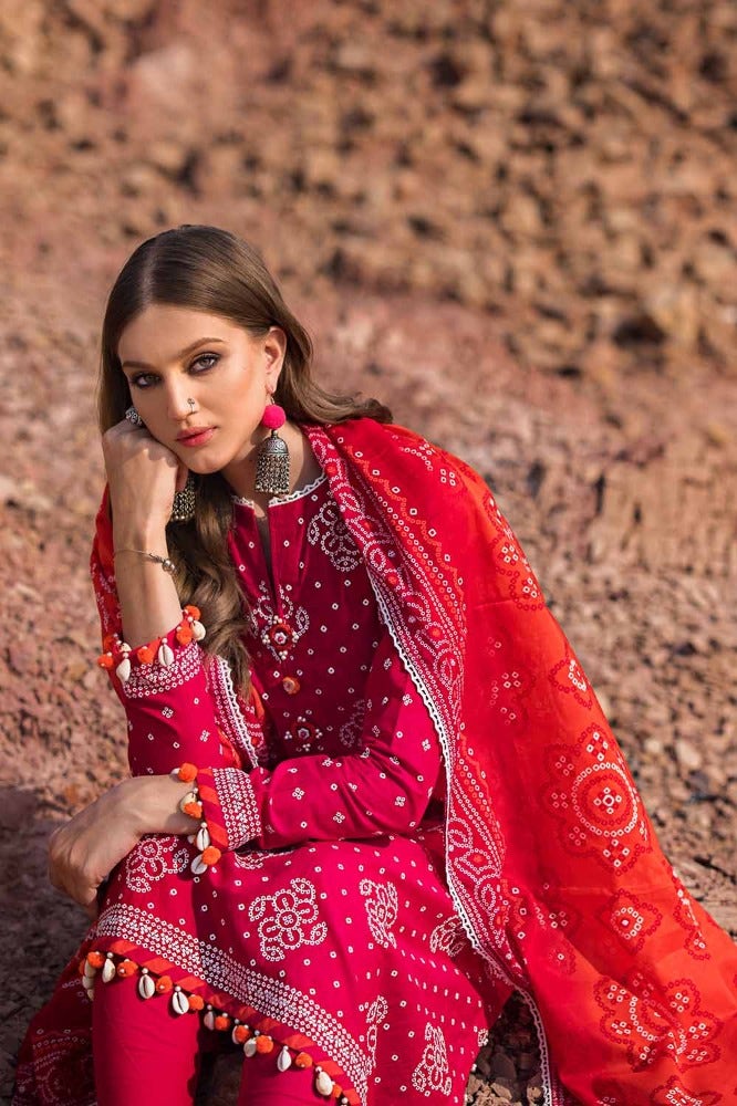 Gul Ahmed | Chunri Collection | CL-42006 - Official Gul Ahmed - Agha Fabrics UK