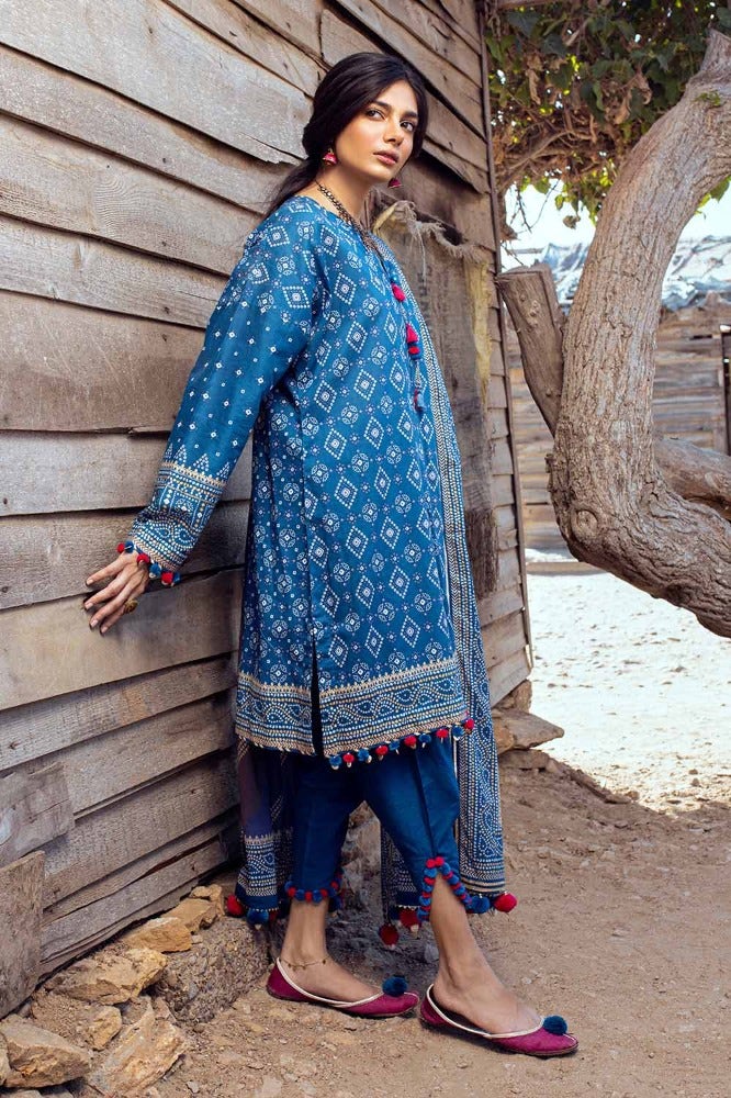 Gul Ahmed | Chunri Collection | CL-42003 A - Official Gul Ahmed - Agha Fabrics UK