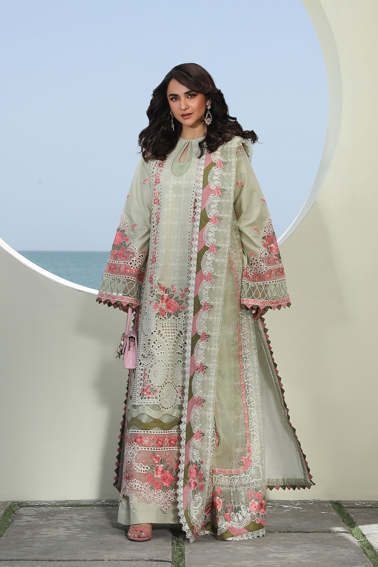 Maryam Hussain | Luxury Lawn 24 | HAVANA - Official Maryam Hussain - Agha Fabrics UK