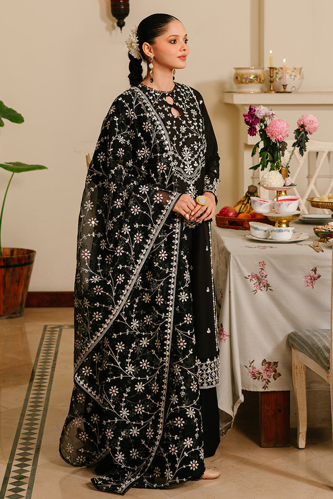 Cross Stitch | Eid Lawn 24 | NOIR ORNATE - Official Cross Stitch - Agha Fabrics UK