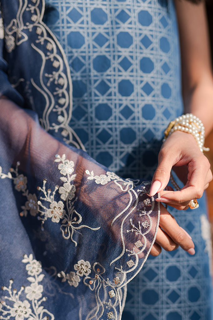 Cross Stitch | Eid Lawn 24 | ANTIQUE ROYAL - Official Cross Stitch - Agha Fabrics UK