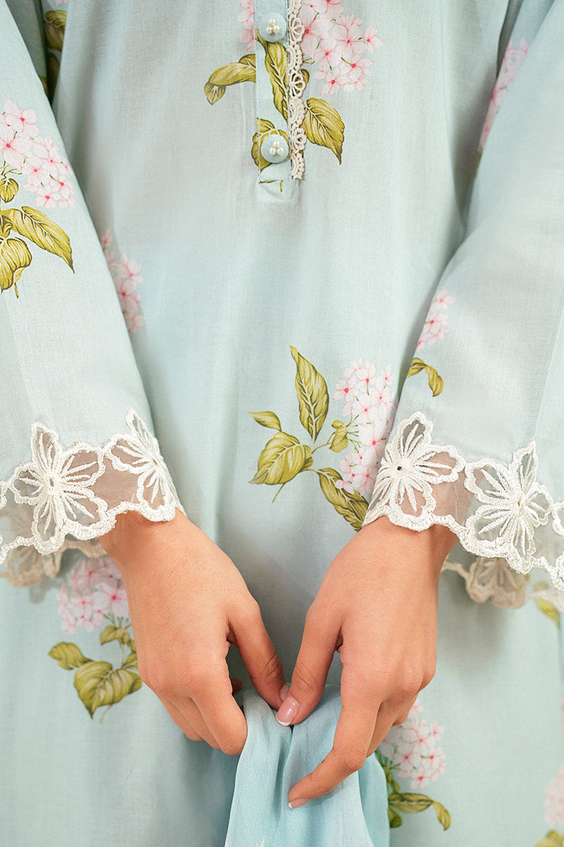 Cross Stitch | Daily Lawn 24 | DIM GRAY-3 PIECE LAWN SUIT - Official Cross Stitch - Agha Fabrics UK