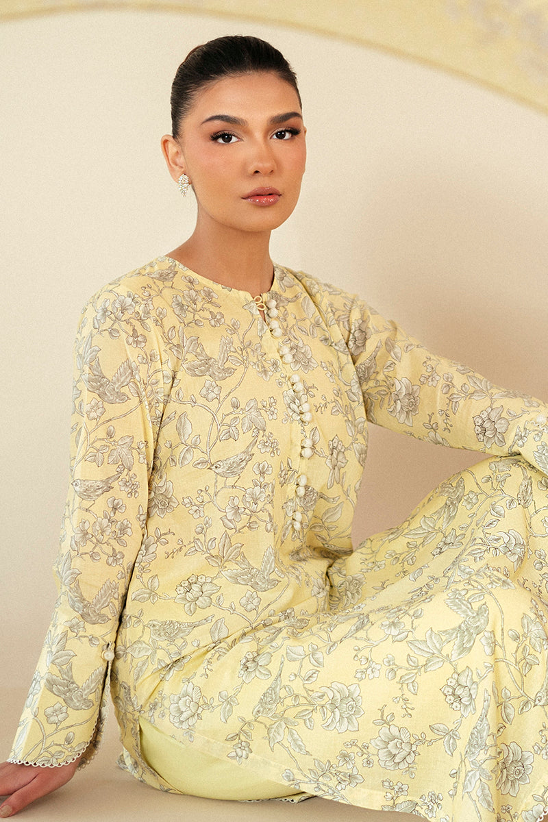 Cross Stitch | Daily Lawn 24 | CREAM BRULEE-3 PIECE LAWN SUIT - Official Cross Stitch - Agha Fabrics UK