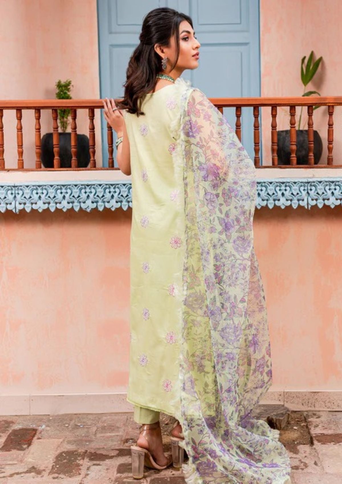 Lawn Collection - Parishay - Noor e Nazar - Eid - NNE#08
