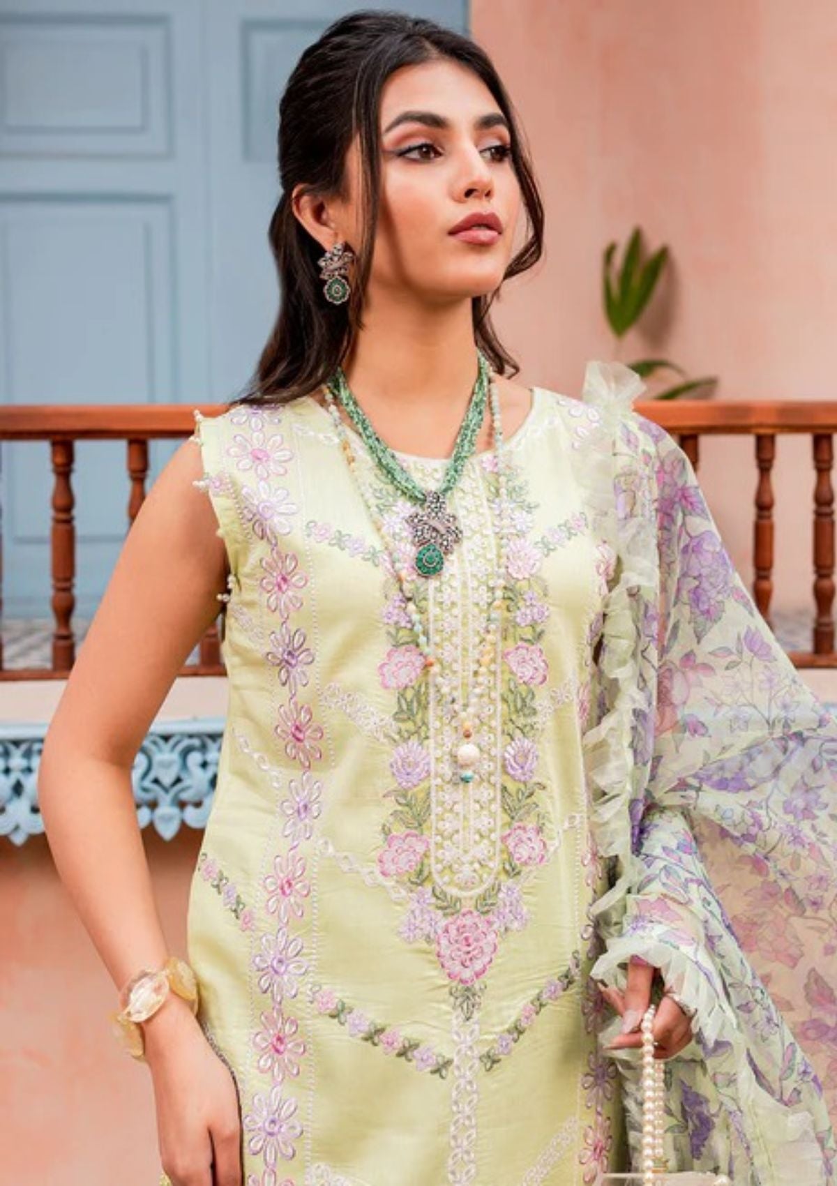 Lawn Collection - Parishay - Noor e Nazar - Eid - NNE#08