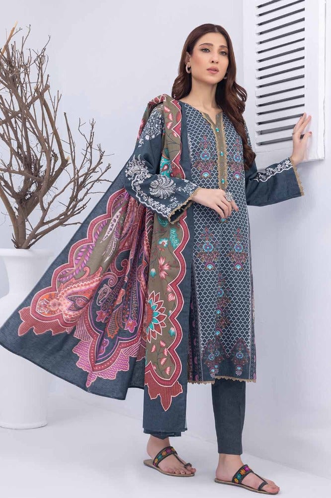 Gul Ahmed | Winter Collection 24 | Suit WNS-32236 A - Official Gul Ahmed - Agha Fabrics UK
