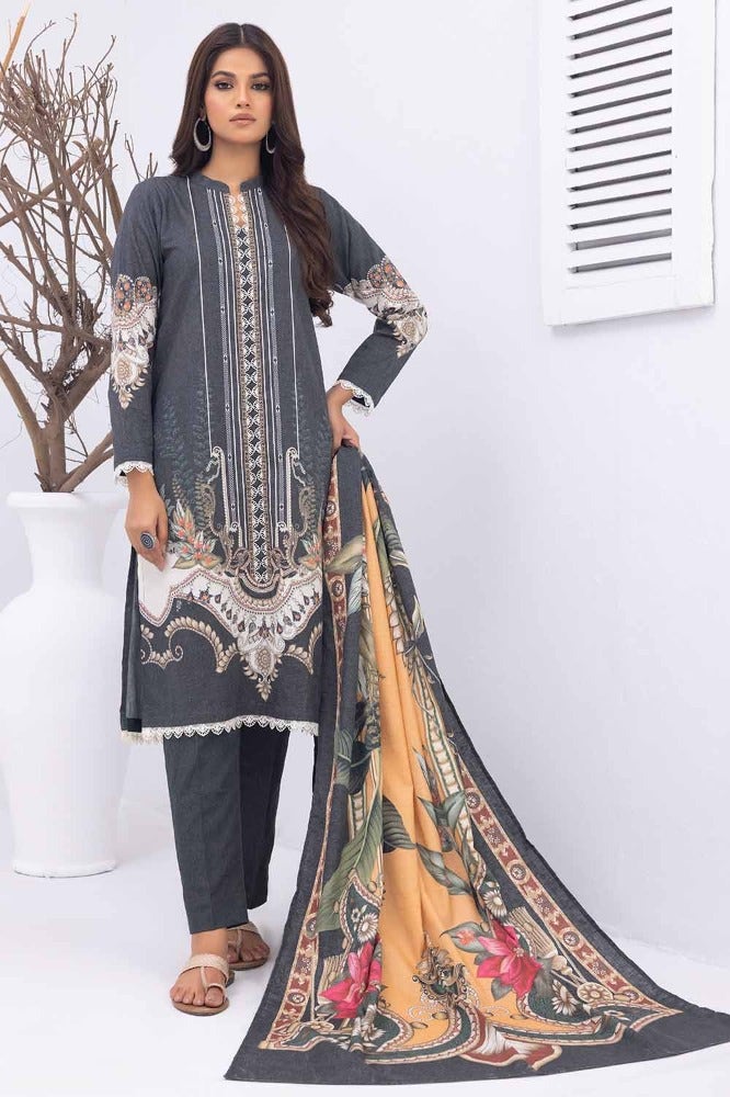 Gul Ahmed | Winter Collection 24 | Suit WNS-32237 A - Official Gul Ahmed - Agha Fabrics UK