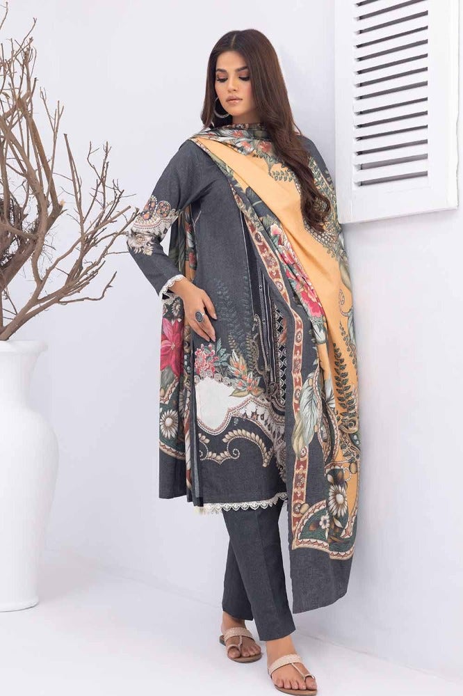 Gul Ahmed | Winter Collection 24 | Suit WNS-32237 A - Official Gul Ahmed - Agha Fabrics UK
