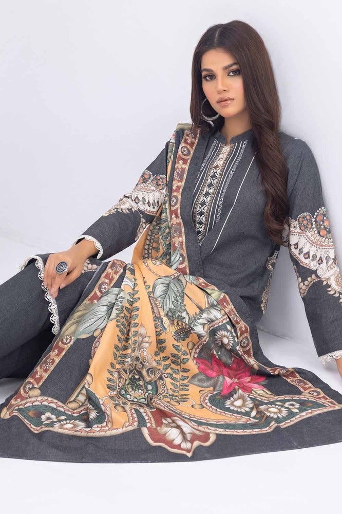 Gul Ahmed | Winter Collection 24 | Suit WNS-32237 A - Official Gul Ahmed - Agha Fabrics UK