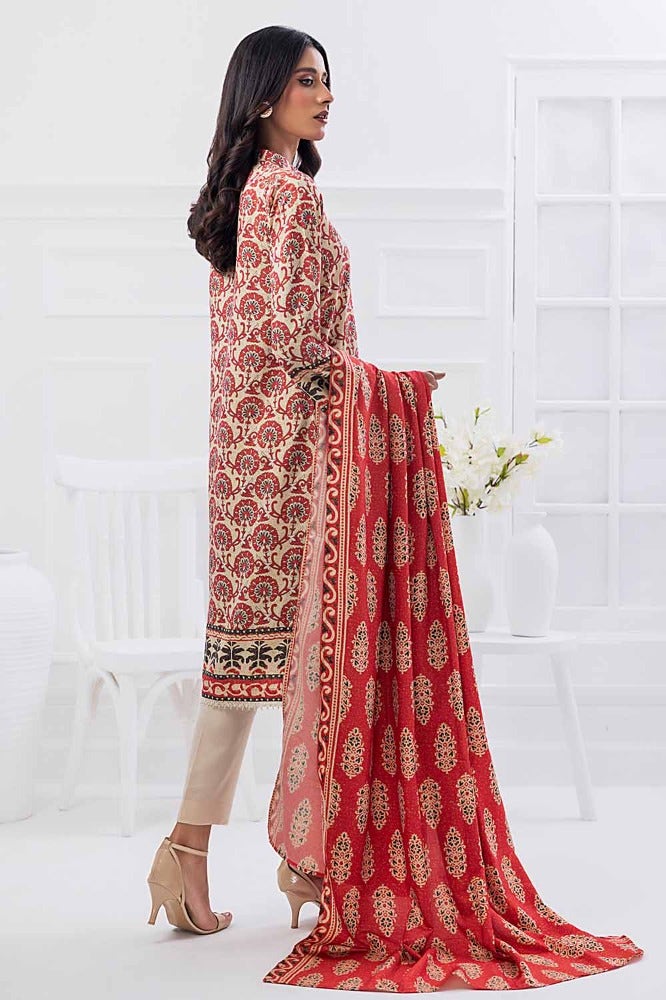 Gul Ahmed | Winter Collection 24 | Suit WNS-32183 A - Official Gul Ahmed - Agha Fabrics UK