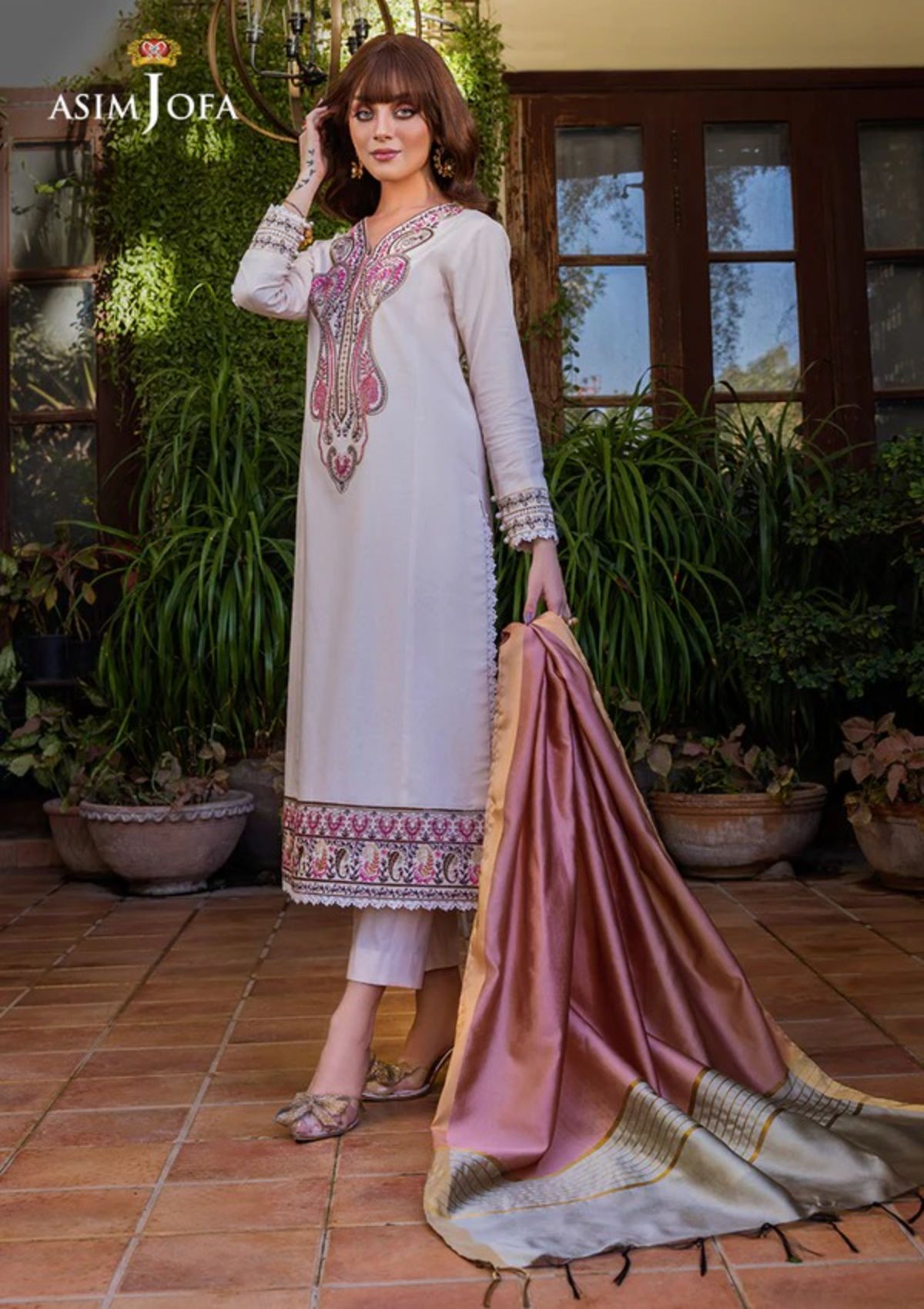 Lawn Collection - Asim Jofa - Festive - AJPE#39 - Official Asim Jofa - Agha Fabrics UK