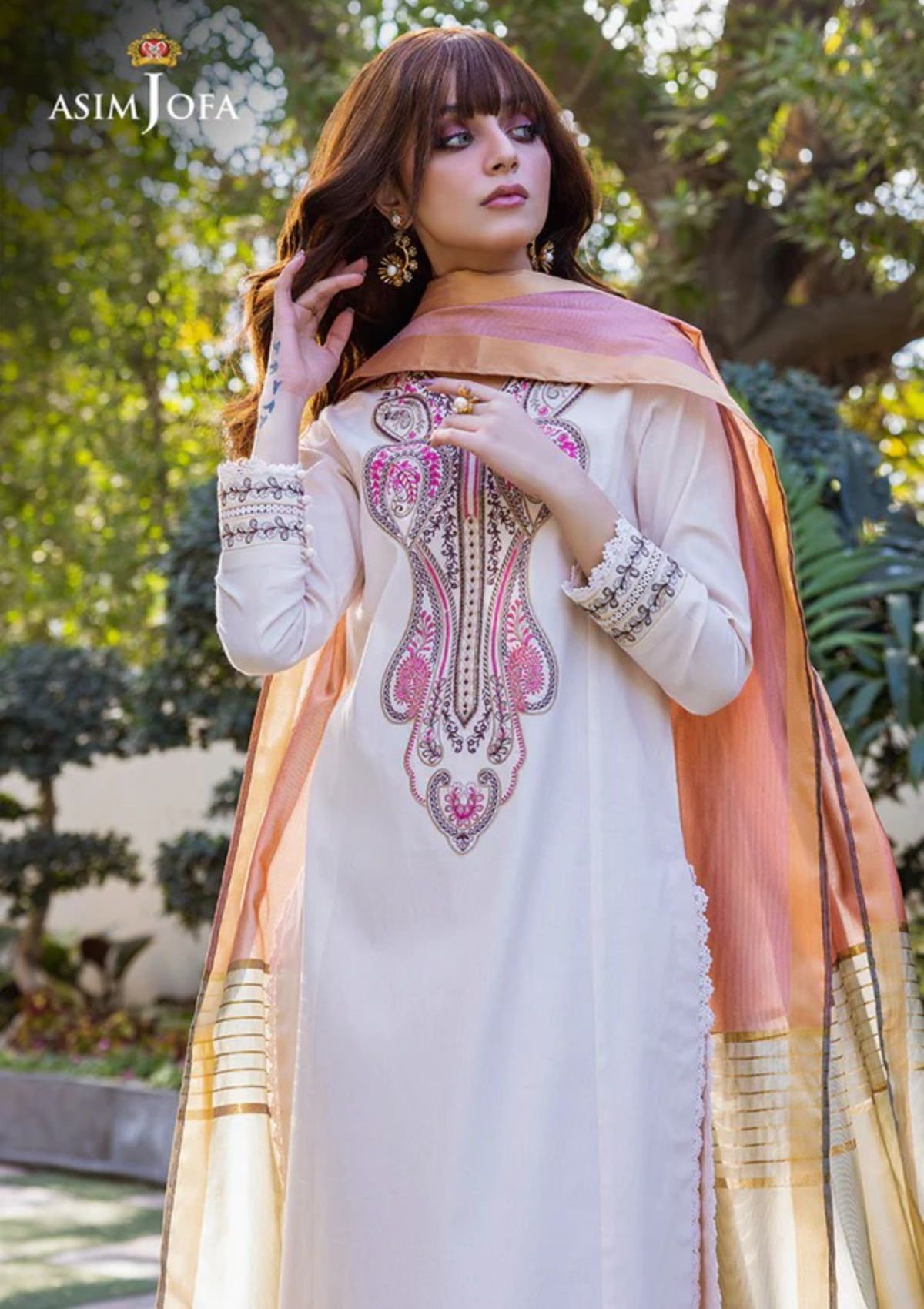 Lawn Collection - Asim Jofa - Festive - AJPE#39 - Official Asim Jofa - Agha Fabrics UK