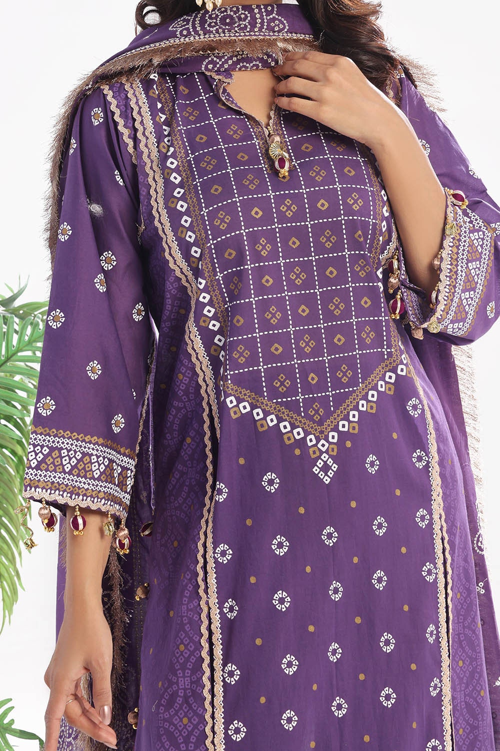 Gul Ahmed | Chunri Lawn 25 | CL-52169