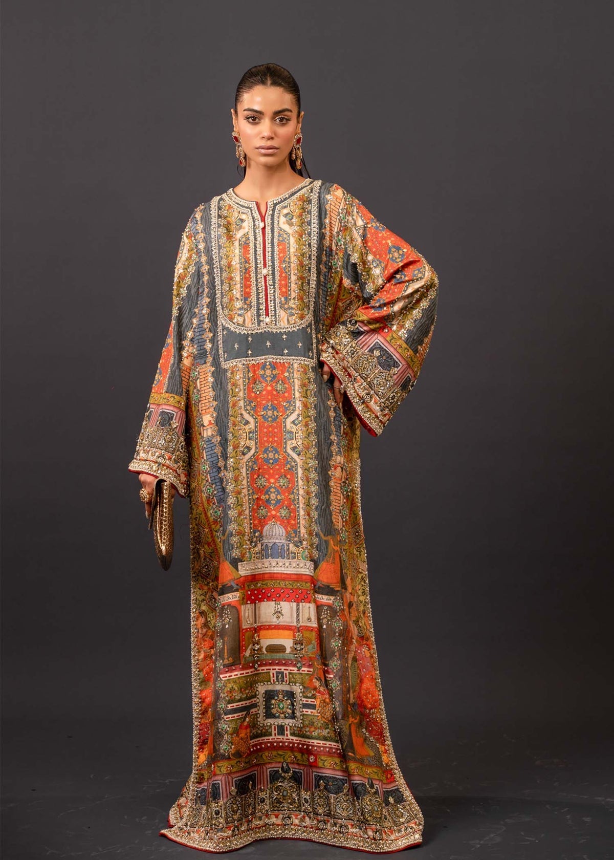 Mahgul | Emerald Hill Formals | Bold Miniature - Official Mahgul - Agha Fabrics UK