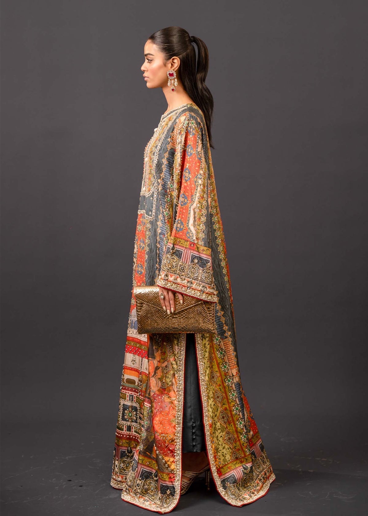 Mahgul | Emerald Hill Formals | Bold Miniature - Official Mahgul - Agha Fabrics UK