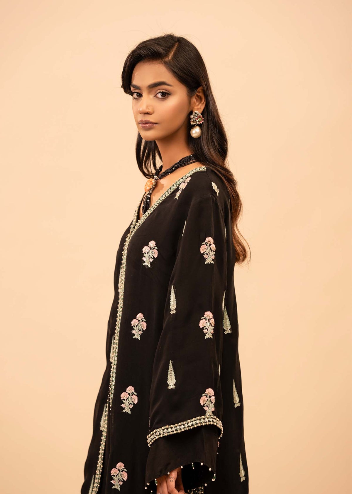 Mahgul | Emerald Hill Formals | Midnight Garden - Official Mahgul - Agha Fabrics UK