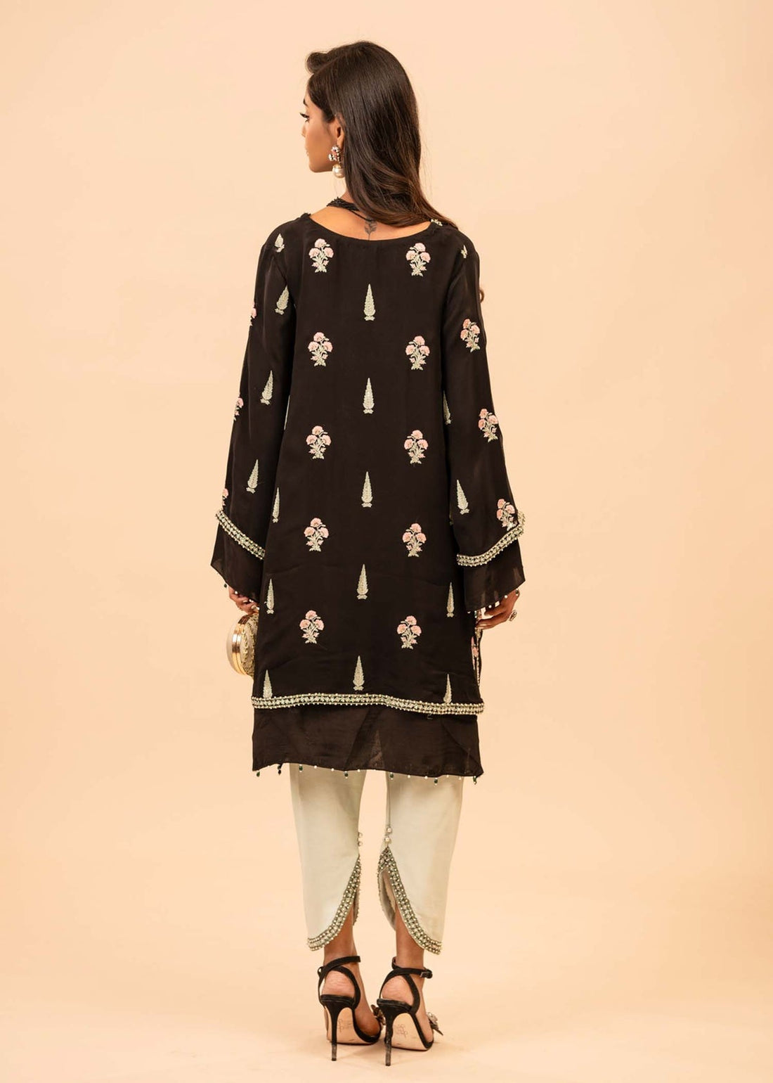 Mahgul | Emerald Hill Formals | Midnight Garden - Official Mahgul - Agha Fabrics UK