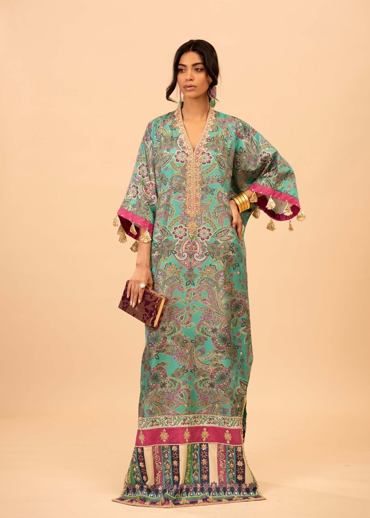 Mahgul | Emerald Hill Formals | Kashmiri Reverie - Official Mahgul - Agha Fabrics UK