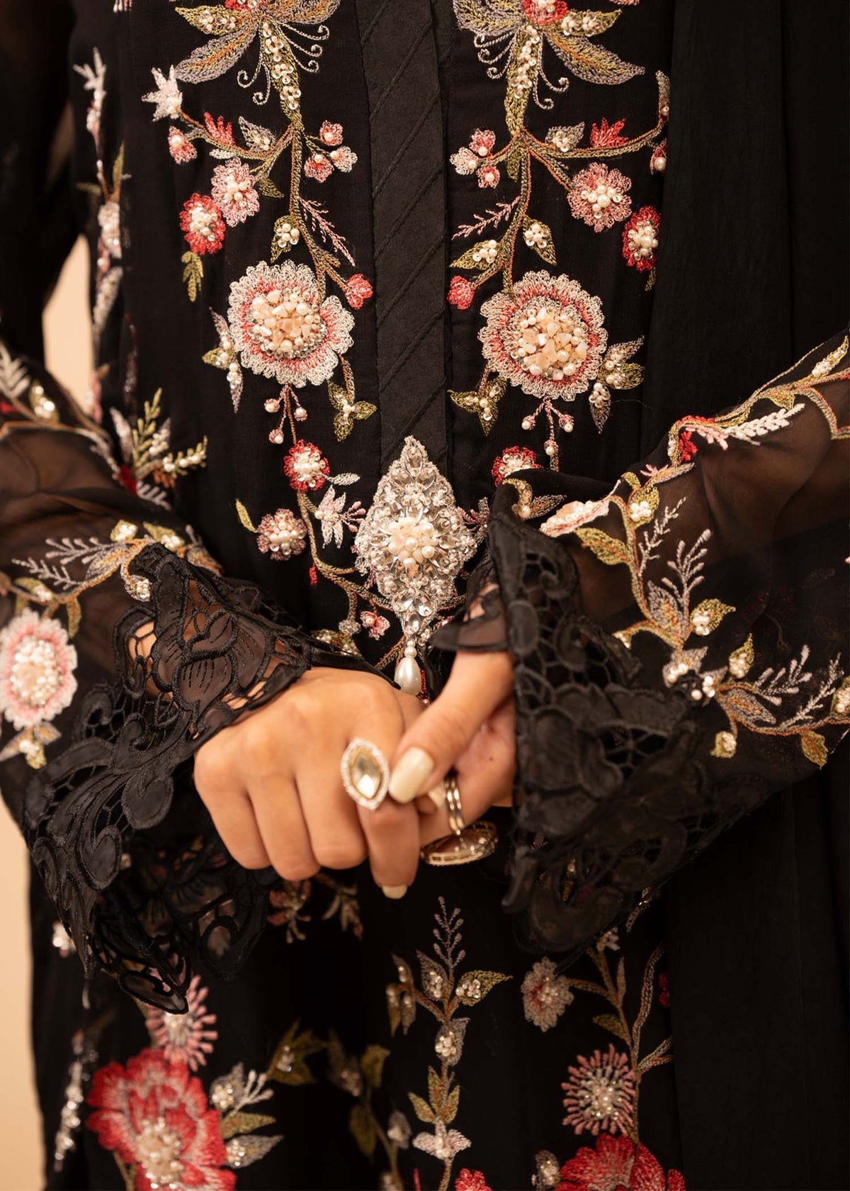 Mahgul | Emerald Hill Formals | Eden Night - Official Mahgul - Agha Fabrics UK