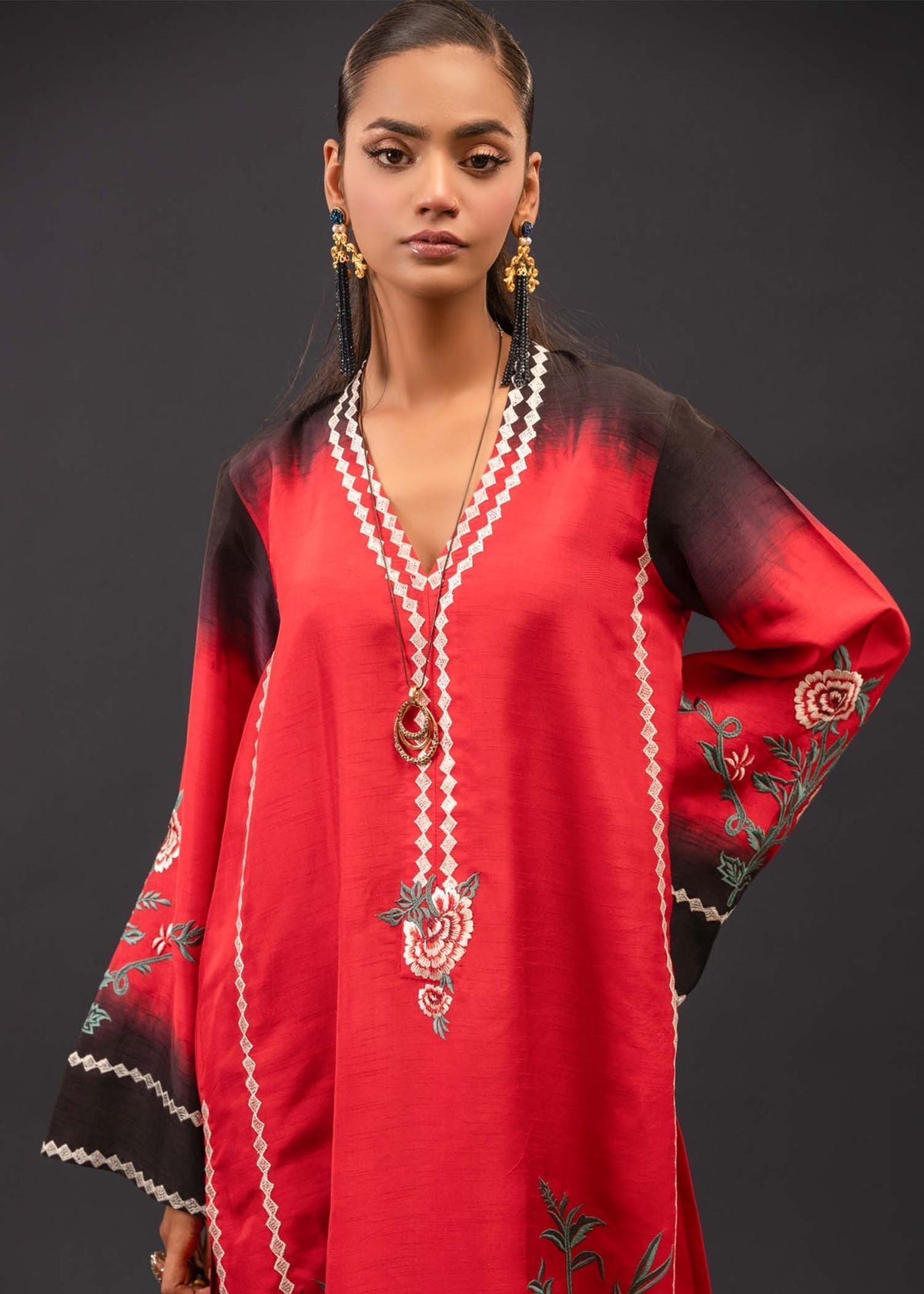 Mahgul | Emerald Hill Formals | Crimson Hill - Official Mahgul - Agha Fabrics UK