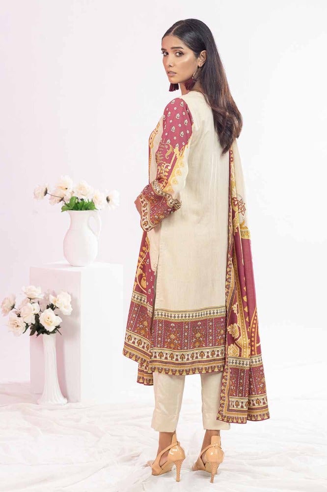 Gul Ahmed | Winter Collection 24 | Suit WNS-32295 B - Official Gul Ahmed - Agha Fabrics UK