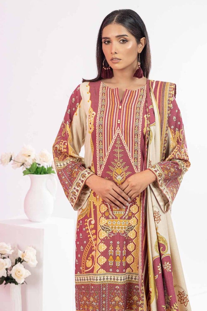 Gul Ahmed | Winter Collection 24 | Suit WNS-32295 B - Official Gul Ahmed - Agha Fabrics UK