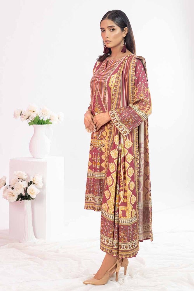 Gul Ahmed | Winter Collection 24 | Suit WNS-32295 B - Official Gul Ahmed - Agha Fabrics UK