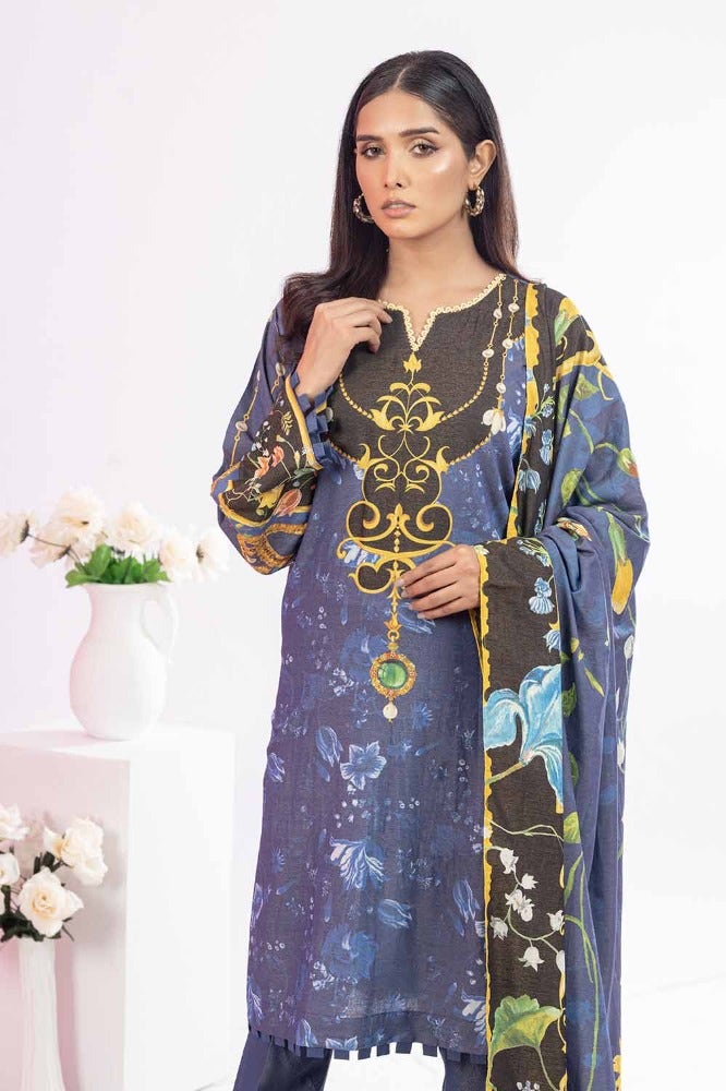 Gul Ahmed | Winter Collection 24 | Suit WNS-32269 A - Official Gul Ahmed - Agha Fabrics UK
