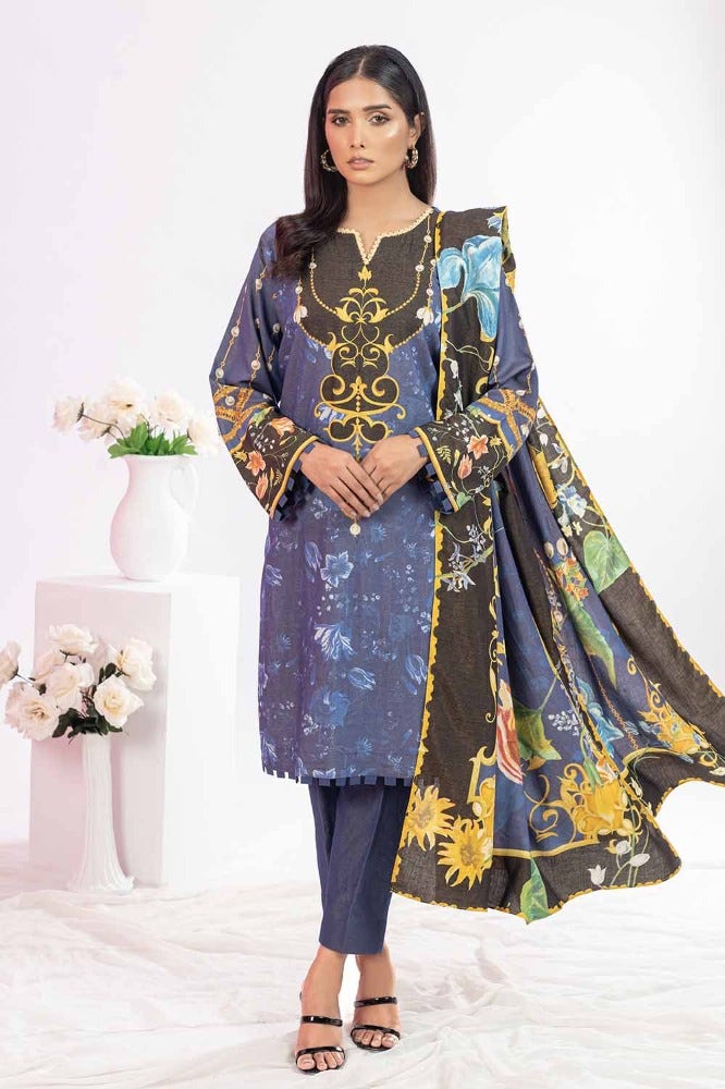 Gul Ahmed | Winter Collection 24 | Suit WNS-32269 A - Official Gul Ahmed - Agha Fabrics UK