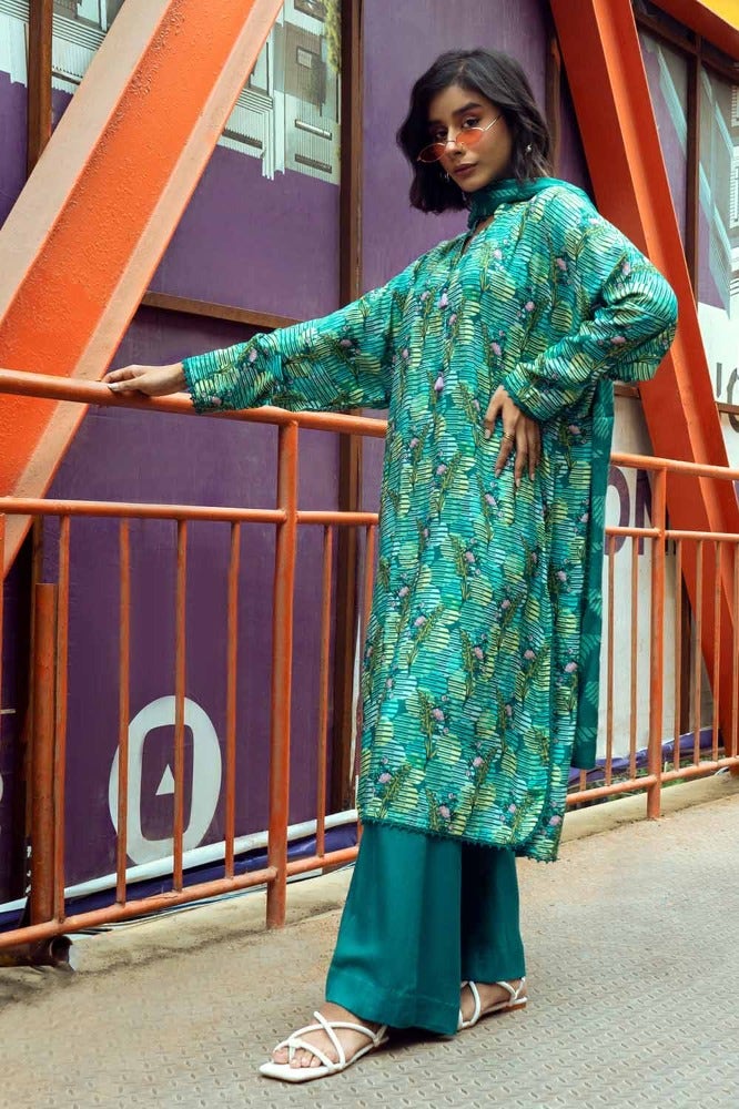 Gul Ahmed | Winter Collection 24 | Suit LT-32009 A - Official Gul Ahmed - Agha Fabrics UK