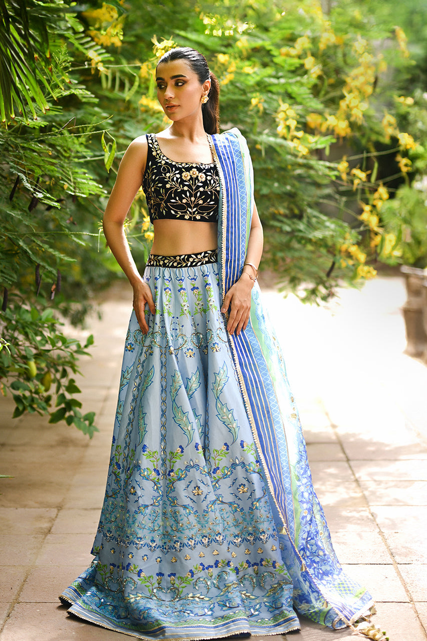 Sania Maskatiya | Fall Festive Glimmer | Jade