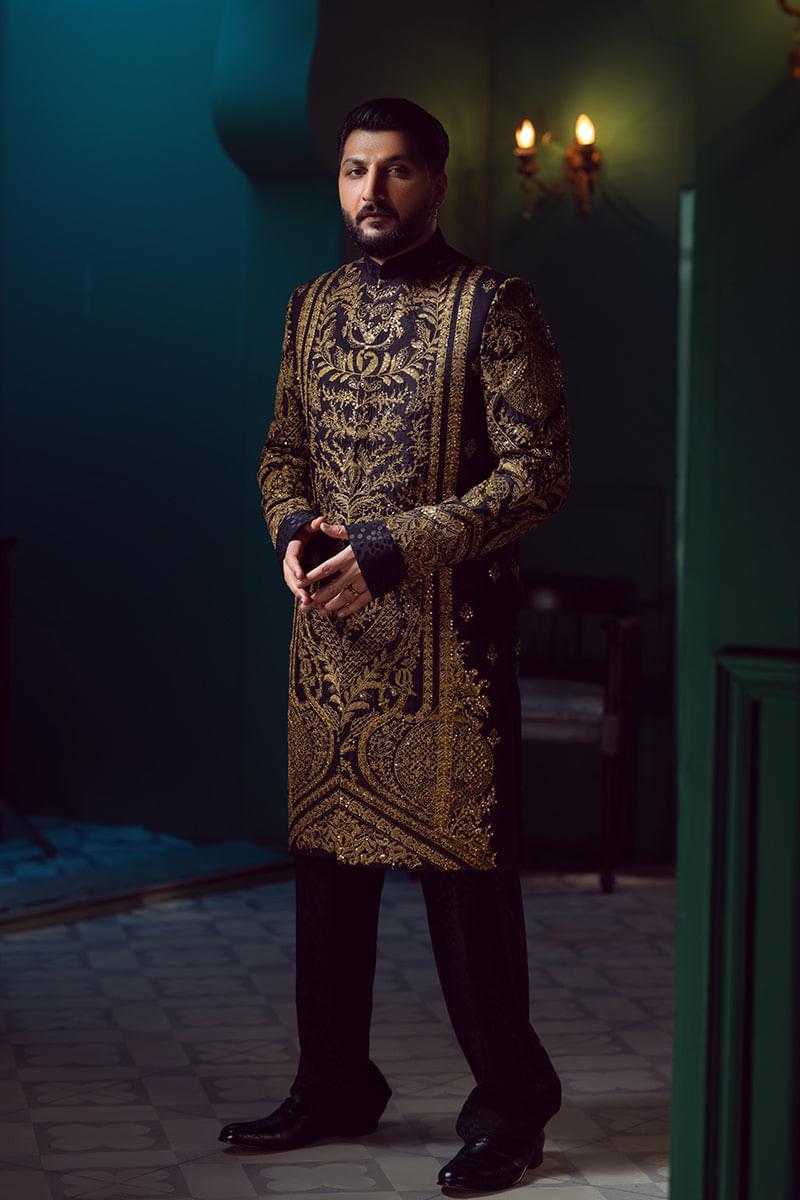 Pakistani Menswear | Fahad Hussayn | BAGHIRA